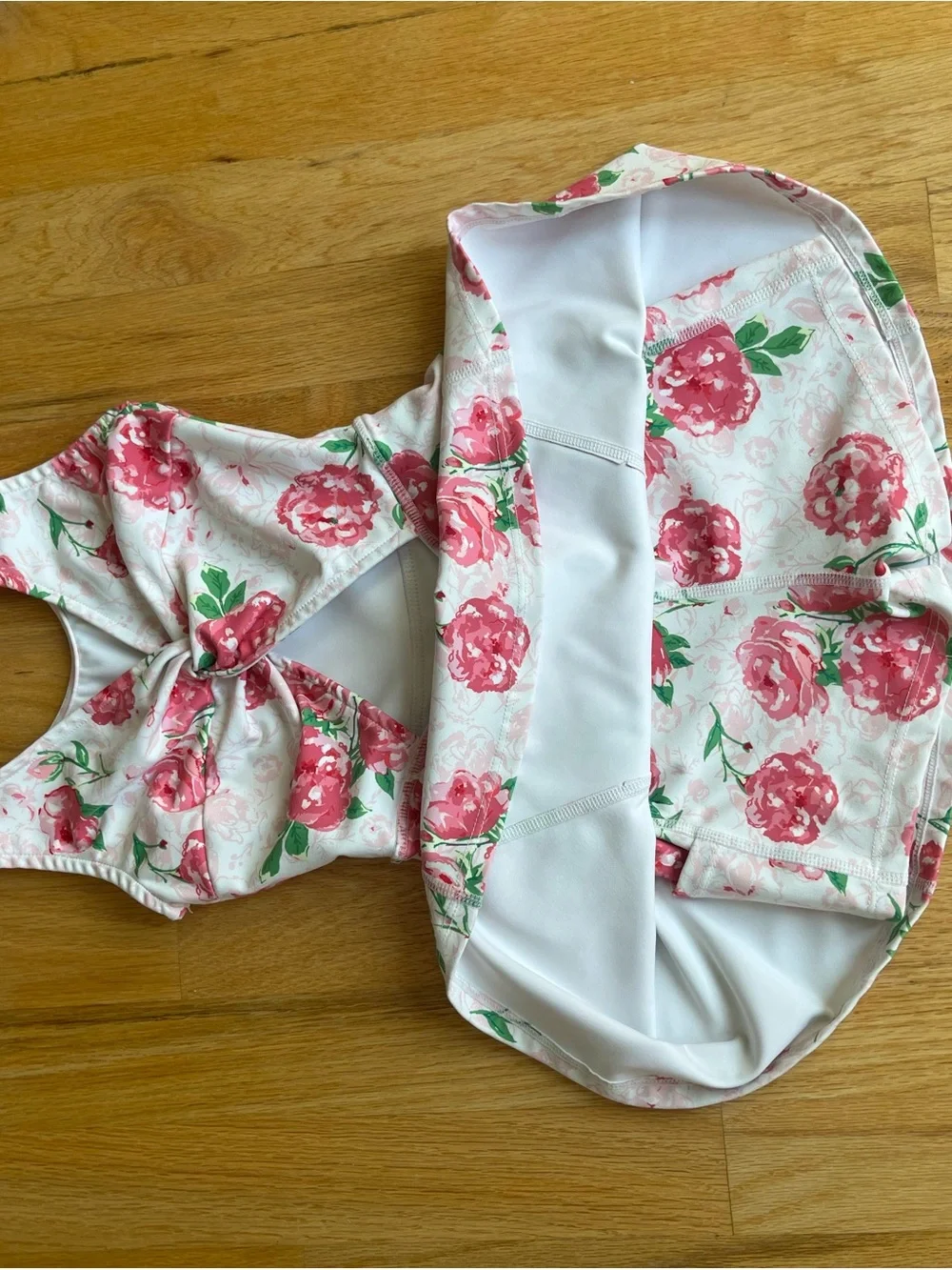 Sweet Honey Girls Tennis Dress Floral Size 6Y
